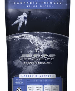 Berry Blasters Moon Chocolate Bar — 100mg THC milk chocolate with real berries